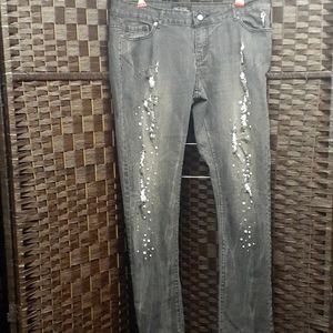 Jane Doe gray jeans